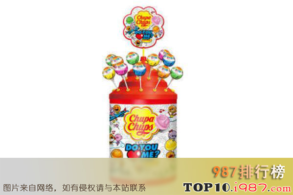 十大最好吃的棒棒糖品牌之chupachups珍宝珠