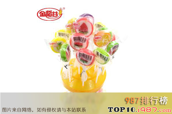 十大最好吃的棒棒糖品牌之金稻谷jindaogu