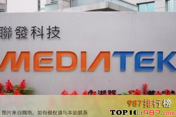 十大台湾著名名牌企业之联发科技