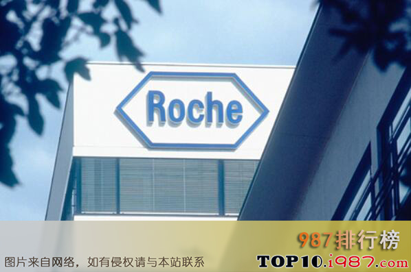 十大瑞士最具价值的品牌之roche