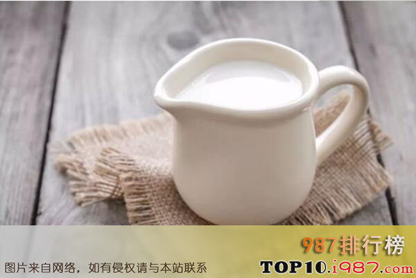 十大最常见的低热量饮品之羊奶