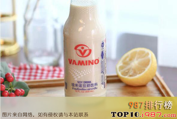十大知名豆奶品牌之vamino哇米诺