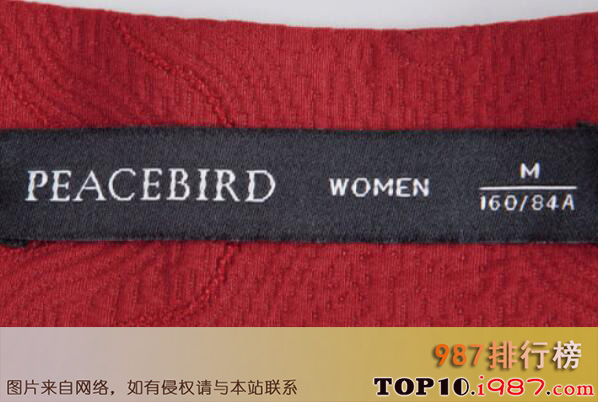 十大网络热销女装品牌之太平鸟peacebird
