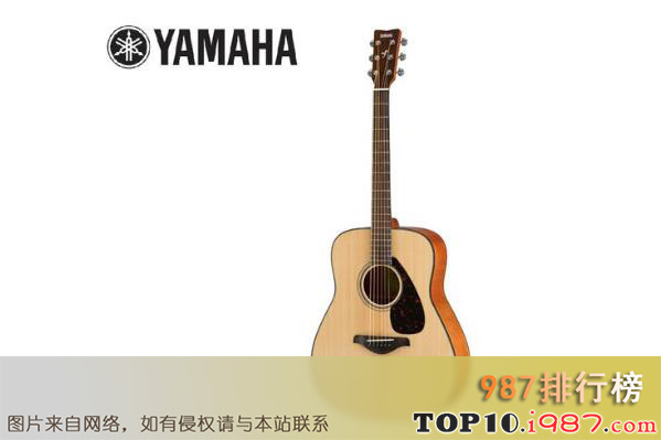 十大吉他品牌之yamaha雅马哈