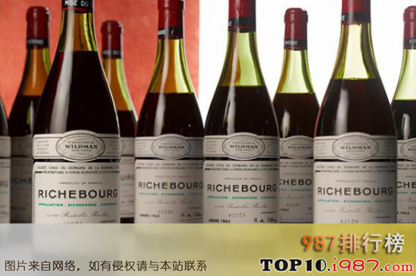 十大葡萄酒天花板品牌之罗曼尼康帝