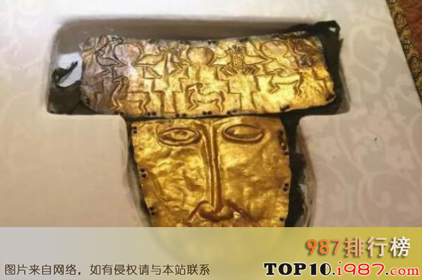 十大世界国宝级别文物之图坦卡蒙黄金面具