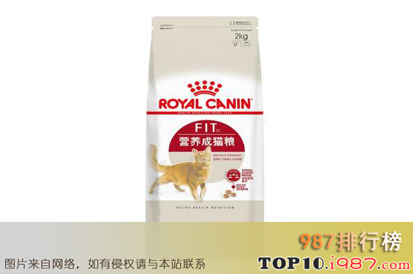 十大世界猫粮品牌之royal canin