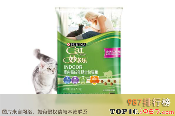 十大世界猫粮品牌之妙多乐
