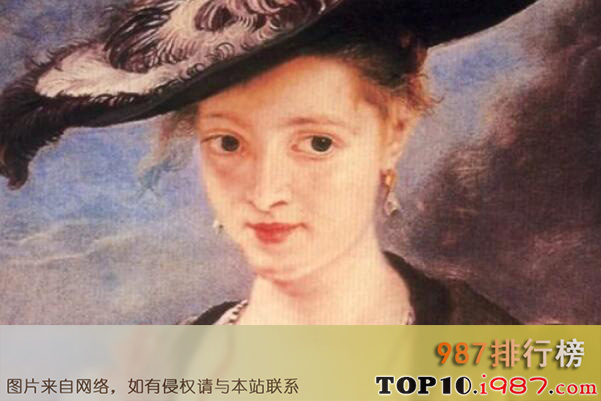 十大世界著名油画作品之海伦娜·福尔曼肖像