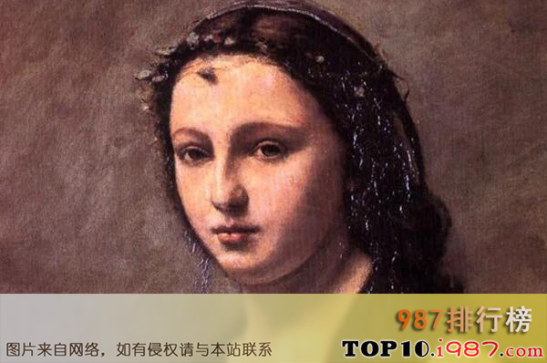 十大世界著名油画作品之珍珠女郎