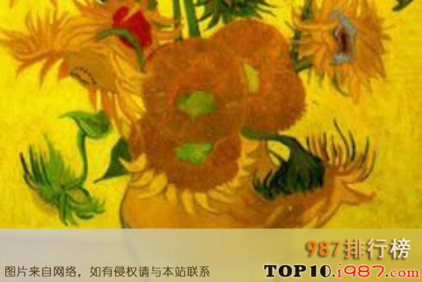 十大世界著名油画作品之向日葵