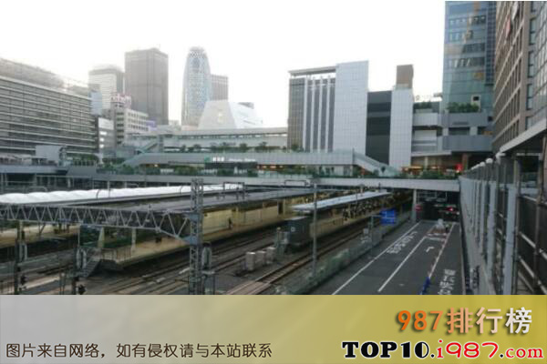 十大世界最著名的火车站之新宿站