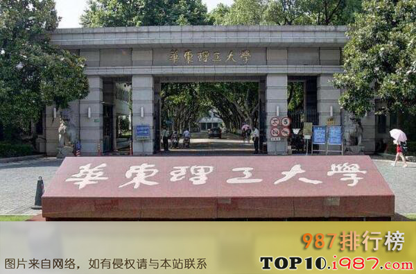 十大上海名牌大学之华东理工大学