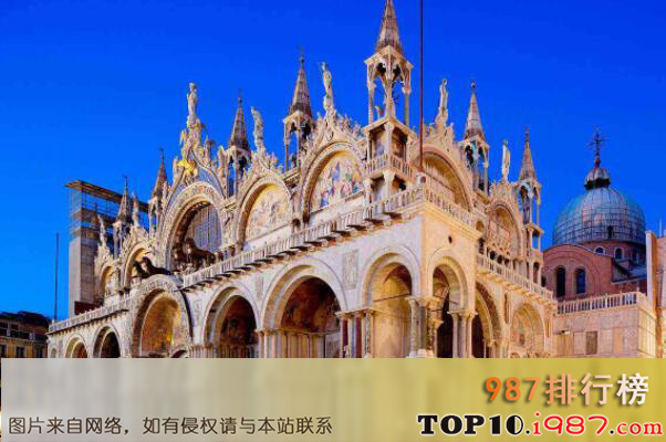 十大世界最著名的天主教堂之圣马可大教堂