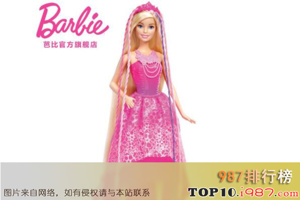 十大儿童玩具品牌之barbie芭比