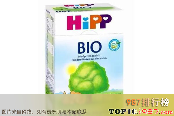 十大婴儿米粉品牌之hipp喜宝