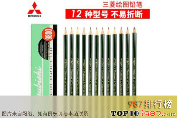 十大绘图铅笔知名品牌之uni三菱