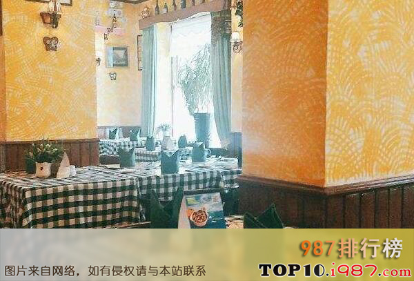 十大北京异国餐厅之莫劳龙玺西餐厅