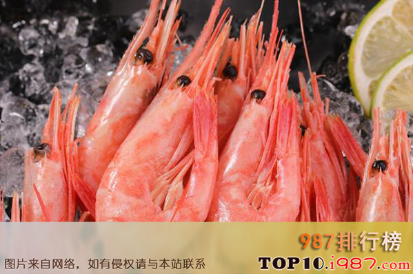 十大最好吃的常见虾品种之北极虾