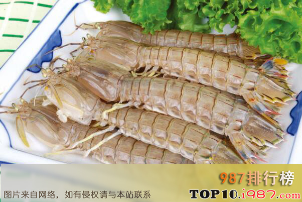 十大最好吃的常见虾品种之爬虾