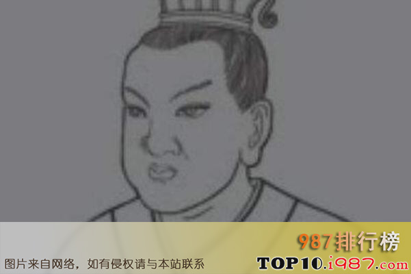 十大汉朝最出名的皇帝之汉惠帝：刘盈