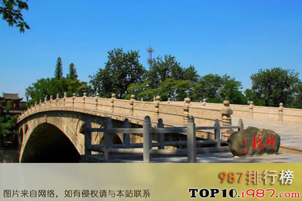 中国最具知名度的十大古桥之赵州桥