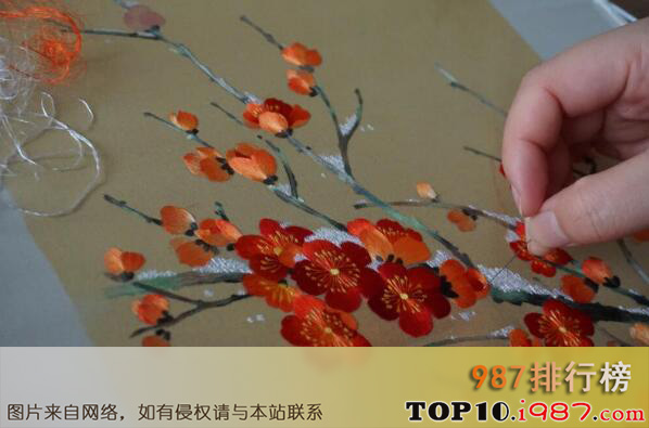 十大湖南最有名的特产之湘绣