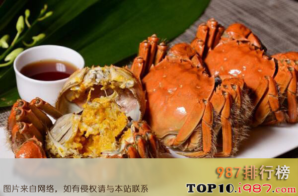 十大最好吃的螃蟹之阳澄湖大闸蟹
