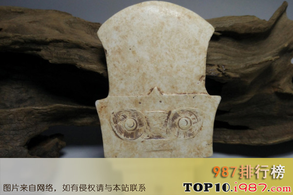 十大禁止出国展览的国宝级玉器之良渚文化神人兽面纹玉钺