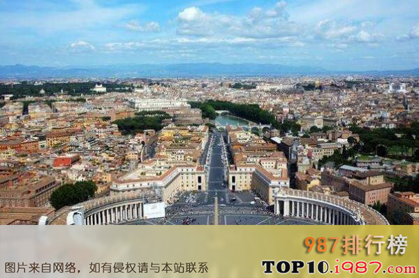 十大世界面积最小的国家之梵蒂冈