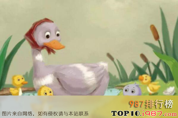 十大世界最经典的童话故事之丑小鸭