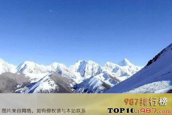 十大世界攀爬难度最高的山峰之贡嘎山