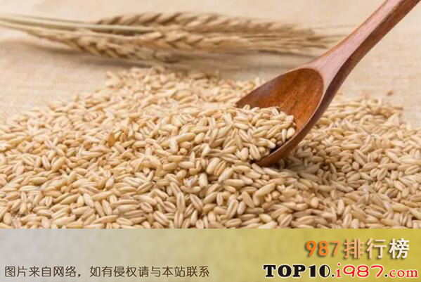 中国十大好谷物排行榜之燕麦