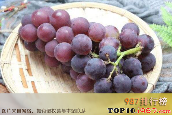十大对身体有益的水果之葡萄