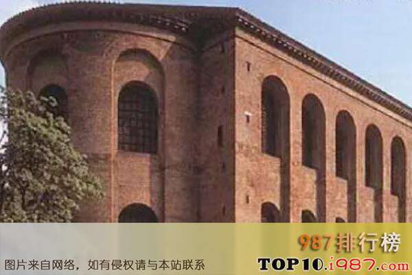 十大世界著名古罗马建筑之君士坦丁巴西利卡