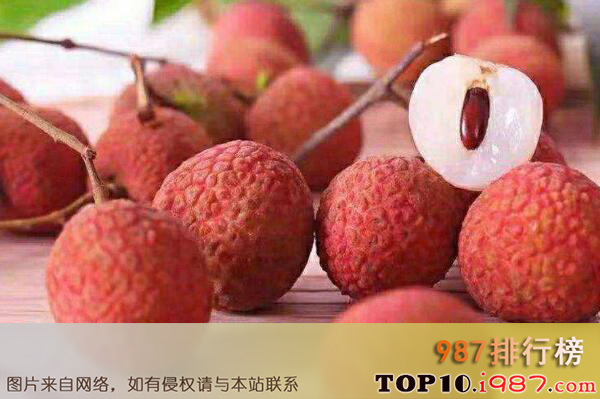 中国最受欢迎的十大水果之荔枝