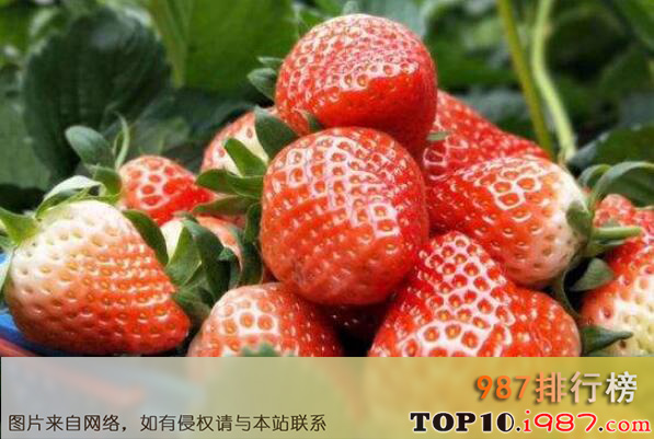 中国最受欢迎的十大水果之草莓