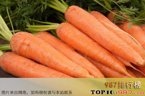 十大最有营养的蔬菜之胡萝卜