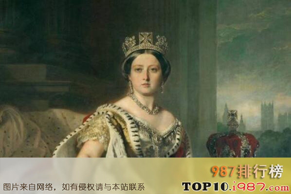 十大世界上最传奇的帝王之维多利亚女王