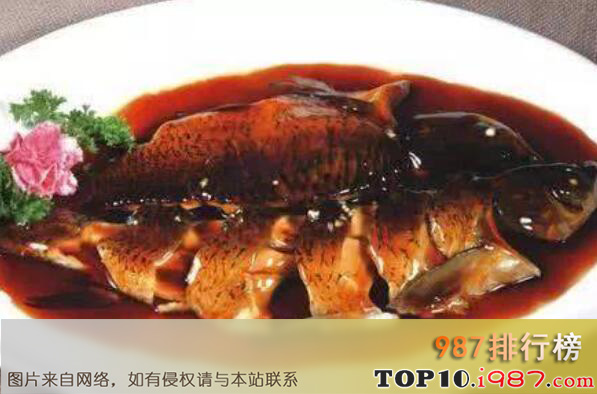 十大浙江代表菜之西湖醋鱼
