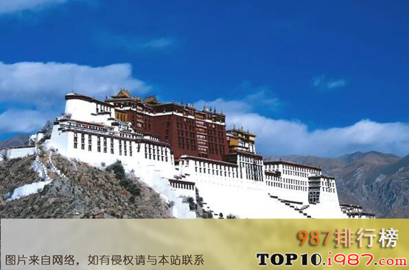 中国十大最著名古建筑之布达拉宫