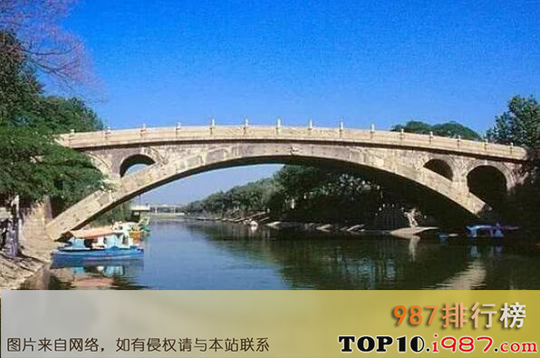 中国十大最著名古建筑之赵州桥
