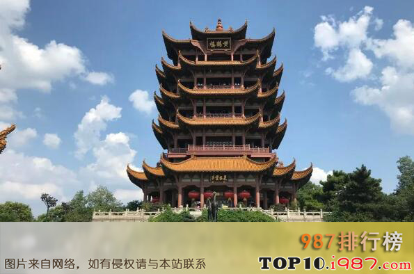 中国十大最著名古建筑之黄鹤楼