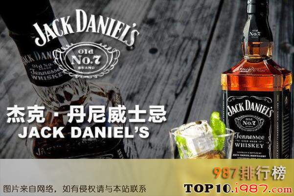 十大知名洋酒品牌之jack daniels