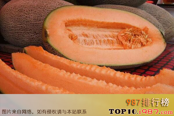 十大新疆知名特色农产品之伽师甜瓜