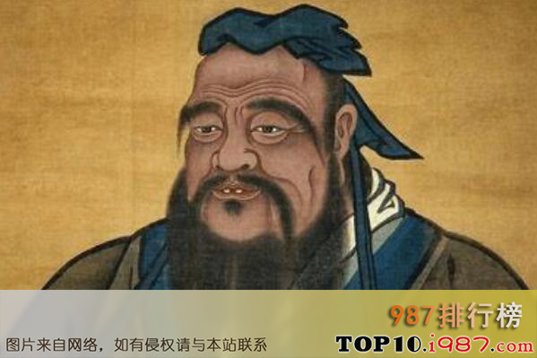 中国最具影响力的十大历史名人之孔子