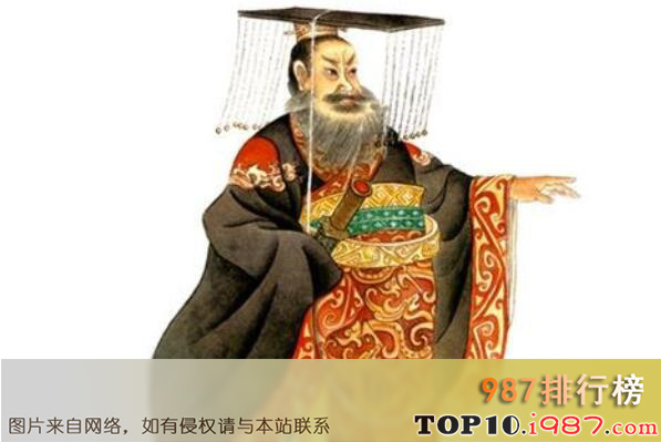 十大最具影响力的历史名人之秦始皇：嬴政