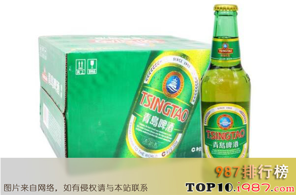 十大山东省著名特产之青岛啤酒