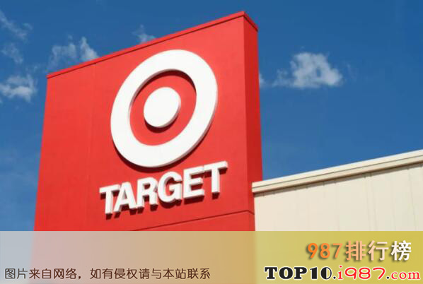 十大最受欢迎的购物网站之塔吉特target