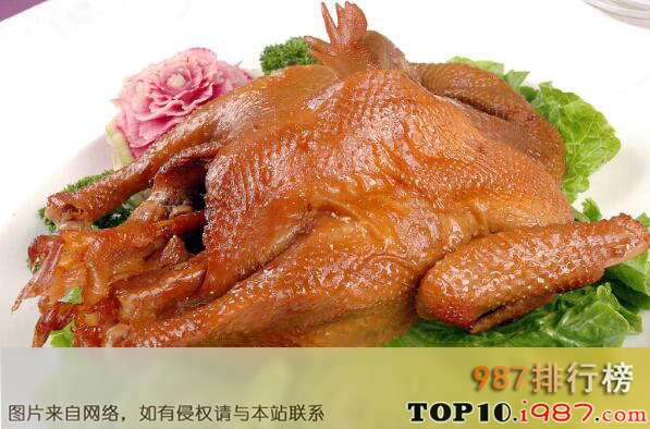 十大哈尔滨必吃的美食之哈尔滨熏鸡
